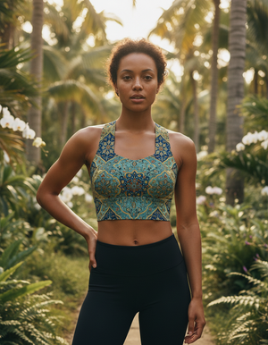 Minaret Longline Sports Bra Longline Sports Bra — Dripper