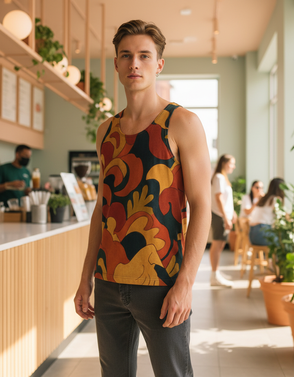 Toulouse-Lautrec Poster Palette tank tops