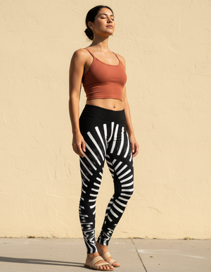Shade full-length leggings