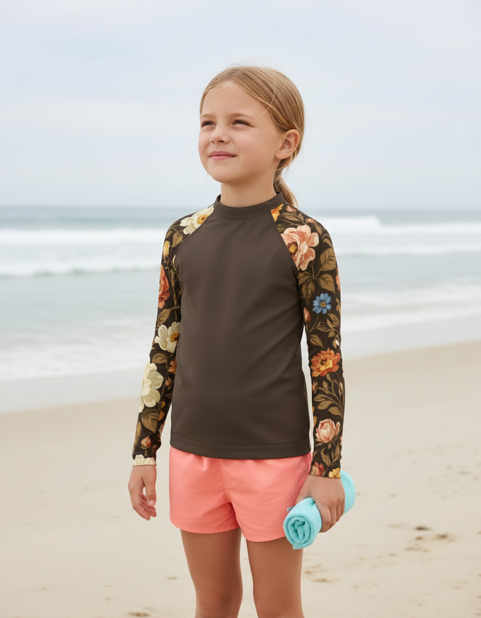 Rashguard — Kids Coffee Bean Elysium