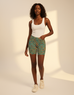 Mandalas short shorts
