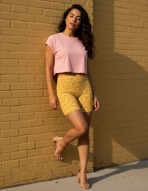 Kintsugi women's short shorts