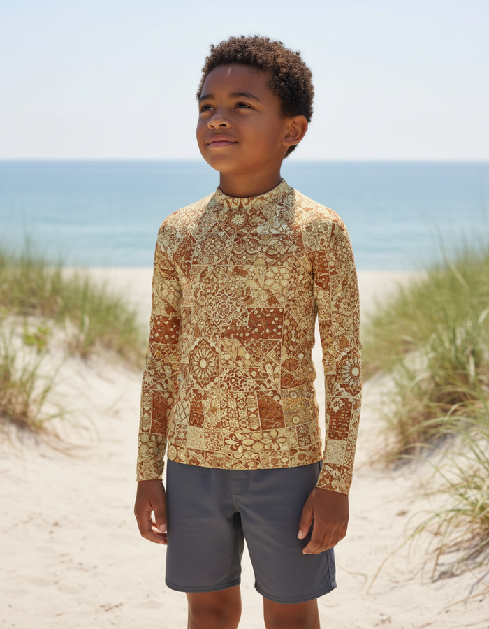 Rashguard — Kids Muskmelon Riad