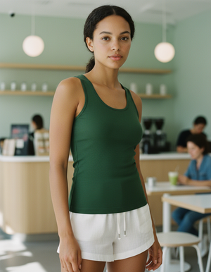 Women's Runway Emerald Ivy women's tank tops