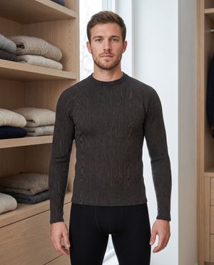 Ink Grain Base Layer Top men's base layer tops