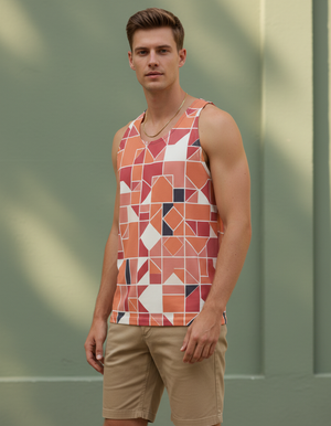 Kaleidoscope Tank Top Men's Tank Top — Dripper