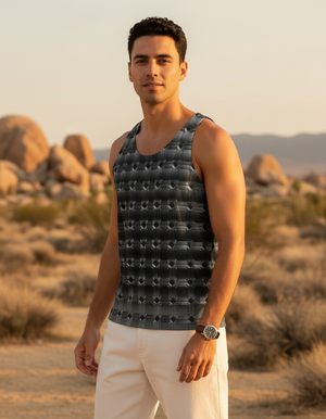 Men's Pixel tank tops