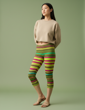 Runway Chartreuse Eclipse leggings