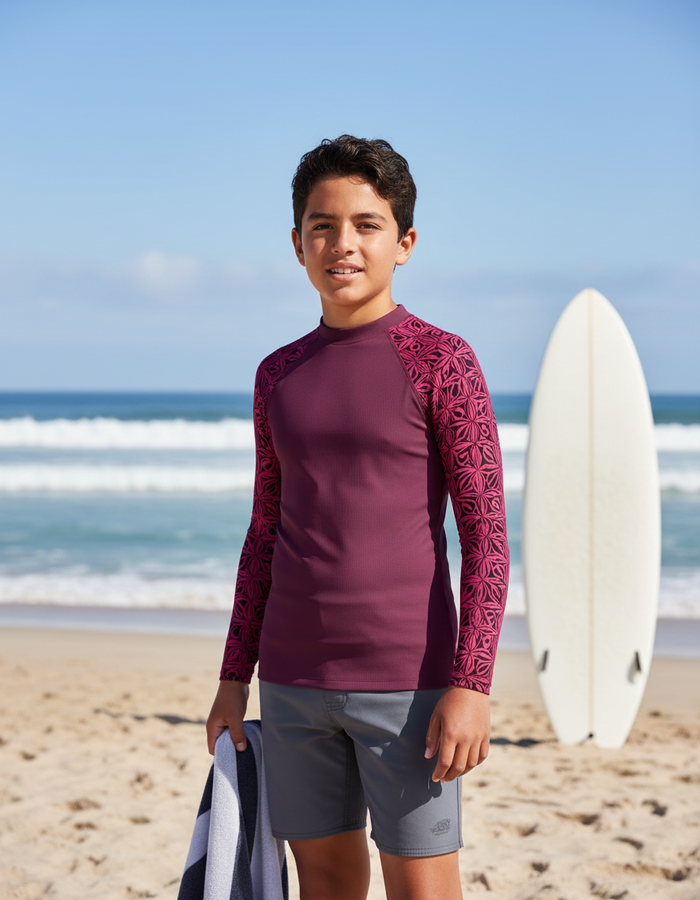 Rashguard — Youth Amaranth Chord