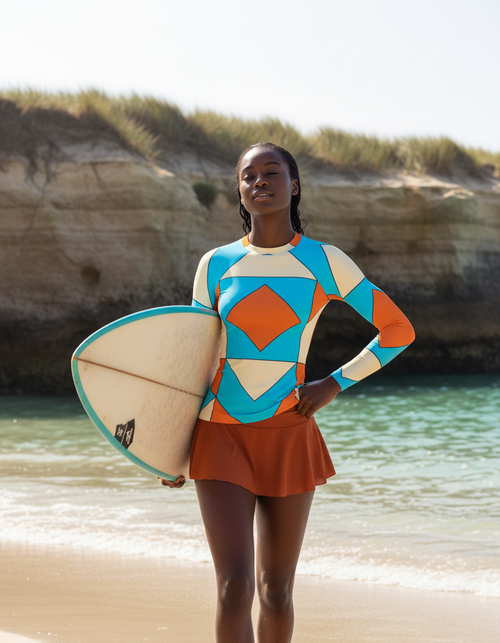 Women's Spectrum women's rashguards