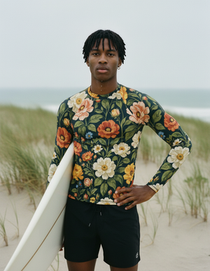Men's Tea Rose Elysium men's rashguards