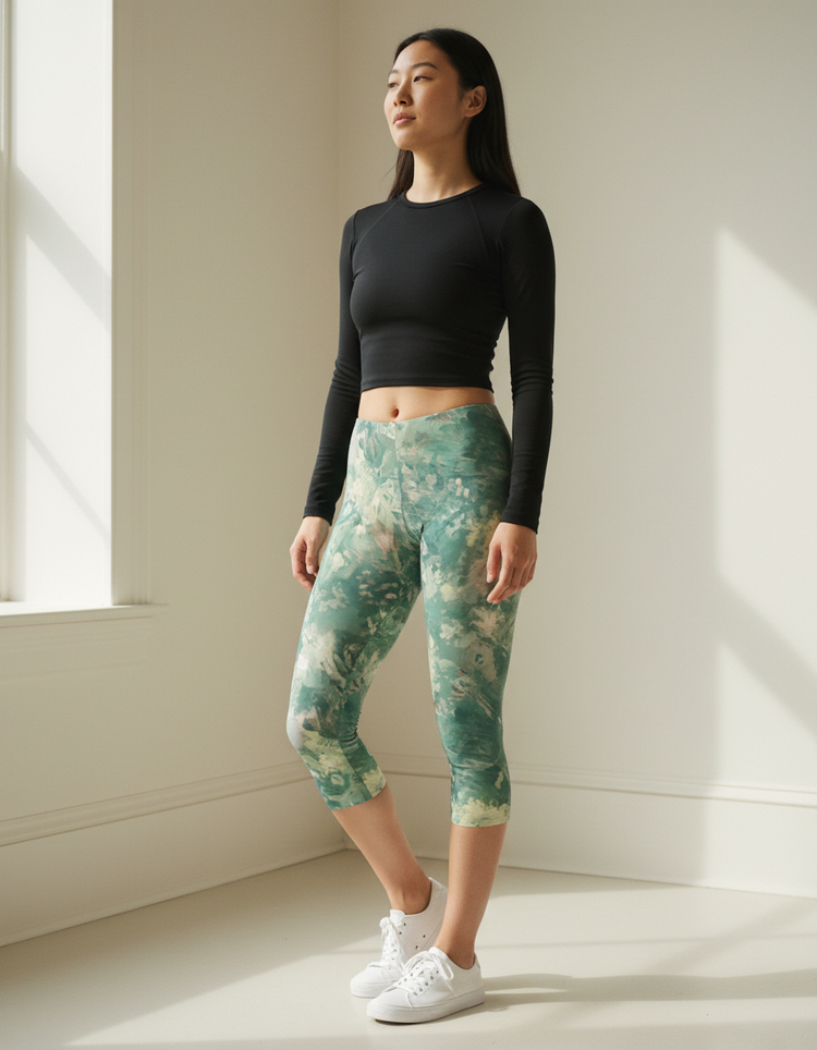 Women's Renoir Garden Palette Capri Leggings
