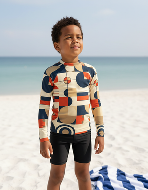 Runway Emerald Form Rash Guard Kids Rash Guard — Dripper