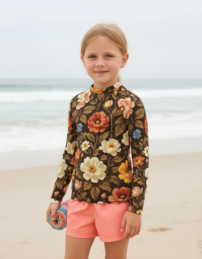 Rashguard — Kids Coffee Bean Elysium