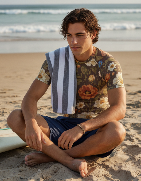 Men's Renoir Garden Palette Rash Guard