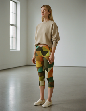 Acacia Dwell Leggings Capri Leggings — Dripper