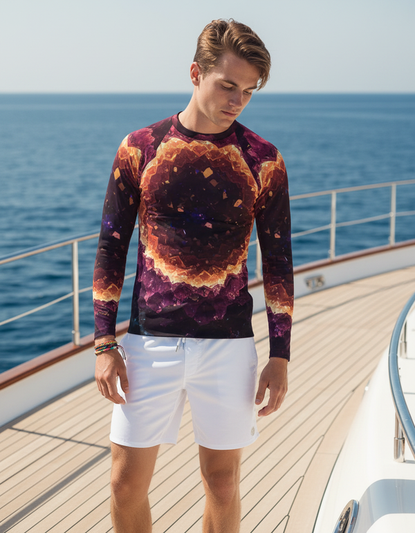 Geode Collection Rash Guard rashguards