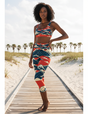 Koi capri yoga leggings