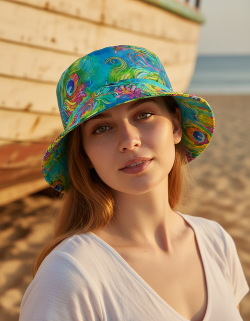 Iridescence Bucket Hat Bucket Hat — Dripper