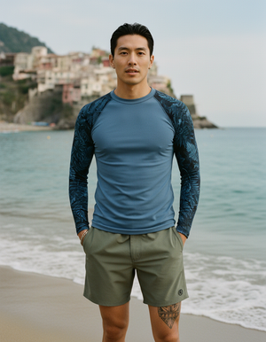 Men's Marina Verdant men's short-sleeve rashguards