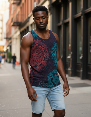 Mandalas Tank Tops tank tops
