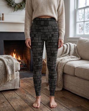 Stagger Base Layer High-Rise Leggings — Lolekai