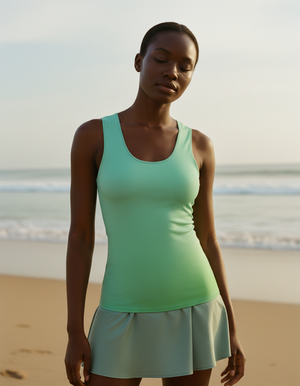 Runway Emerald Elysium Tank Top Women's Tank Top — Dripper