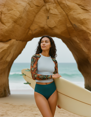 Women's Tribal women's rashguards