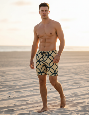 Kintsugi Men's Swim Trunks Men's Swim Trunks — Dripper