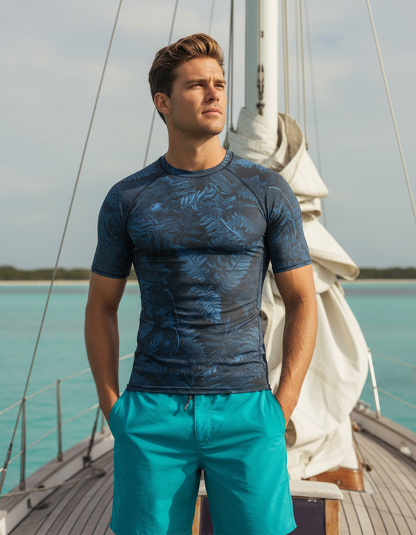Men's Fern Rash Guard