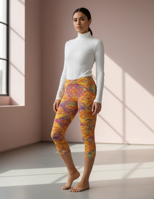 Tsubaki capri leggings