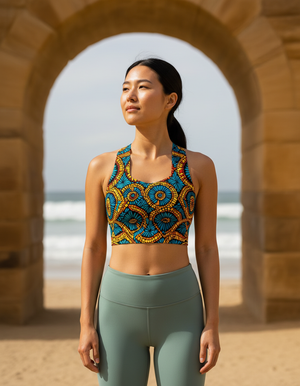Sahara longline sports bras