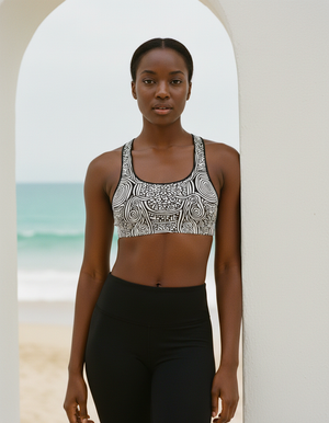 Noir Collection sports bras