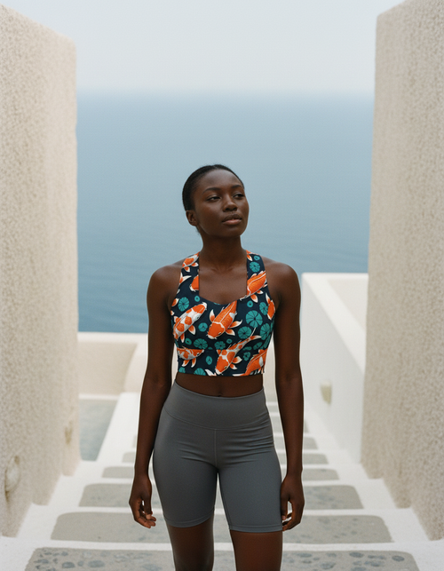Ebb Sports Bra Longline Sports Bra — Dripper