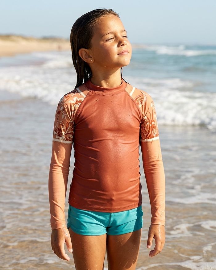 Rashguard — Girls Terracotta Chorus
