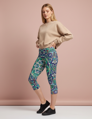 Aura Capri Leggings Capri Leggings — Dripper