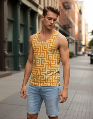 Men's Kintsugi tank tops