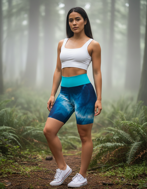 Kumo Yoga Shorts Yoga Shorts — Dripper