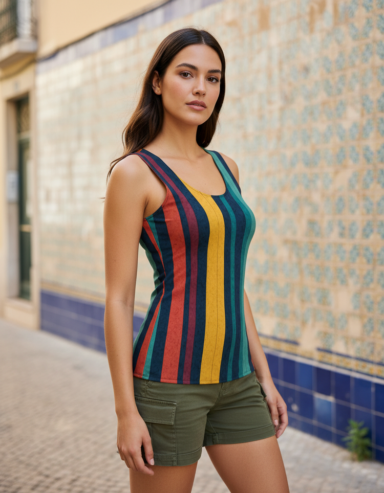 Vibrant Pulse Tank Top