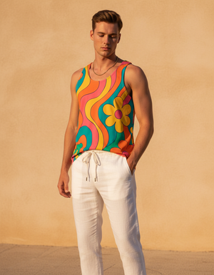 Men's Flicker men's tank tops