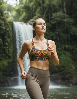 Woven Sports Bra Sports Bra — Dripper