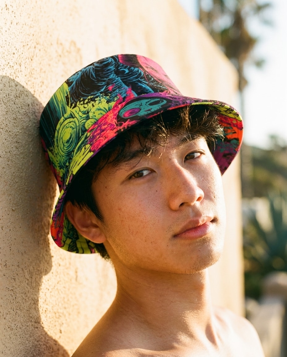 Bucket Hat in Onikami