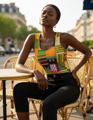 African Collection Tank Tops tank tops
