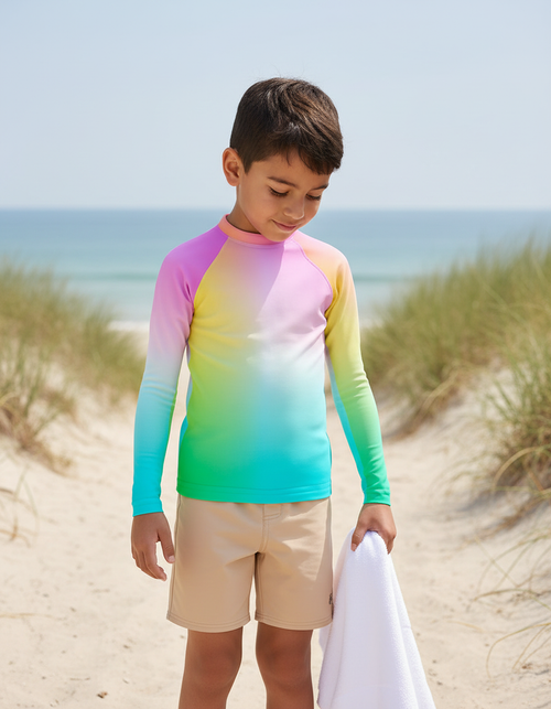 Kids Acacia Prism kids rashguards