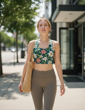 Elysian Sports Bra Longline Sports Bra — Dripper
