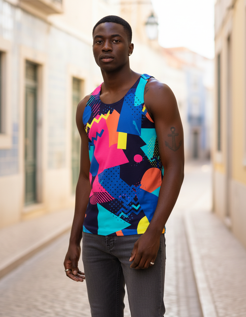 Men's Crescendo men's tank tops