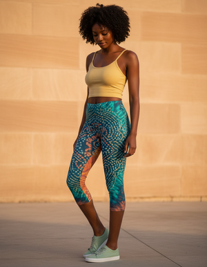 Nakti Capri Leggings Capri Leggings — Dripper