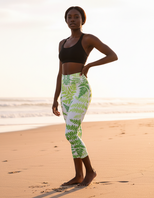 Sylvan Capri Yoga Leggings Capri Yoga Leggings — Dripper