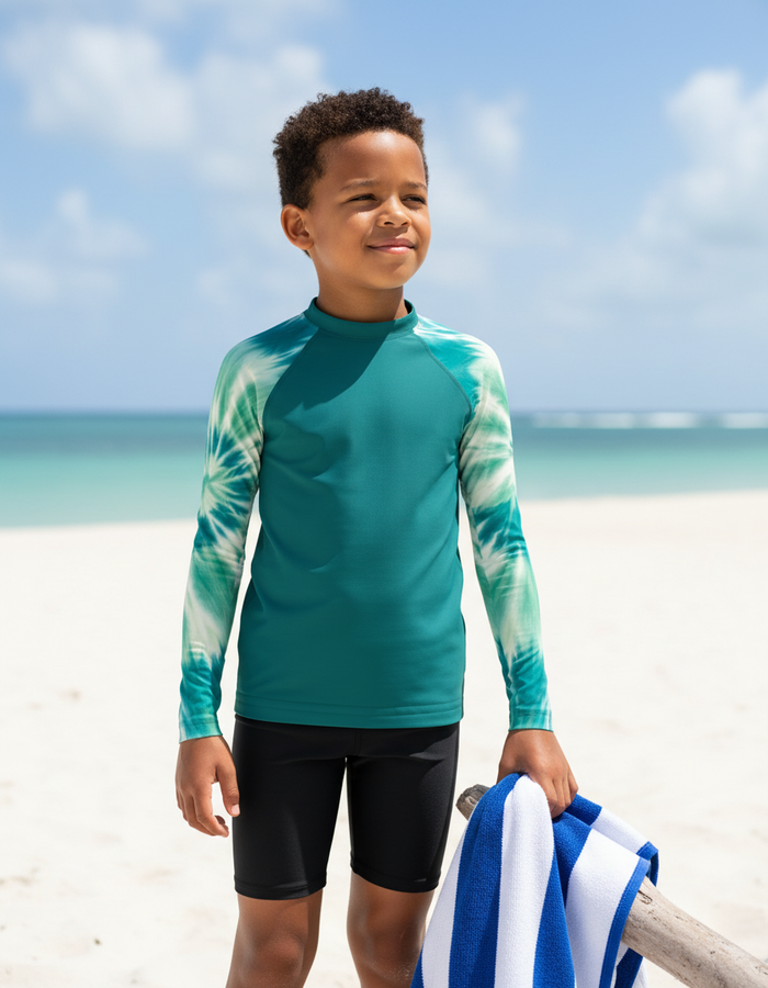 Rashguard — Kids Alexandrite Nebula