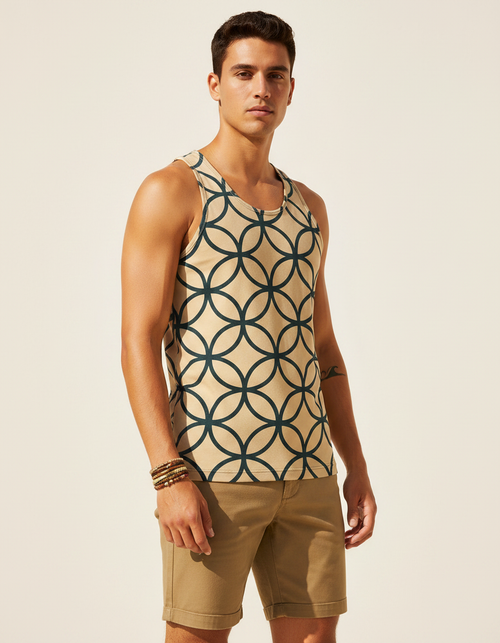 Kintsugi Tank Top Men's Tank Top — Dripper